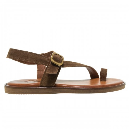ACE TAUPE SUEDE FLAT ΠΕΔΙΛΑ