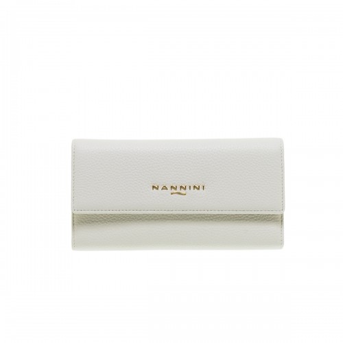 ΝΑΝΝΙΝΙ QB1022 WALLIS OFF WHITE ΔΕΡΜΑΤΙΝΟ ΠΟΡΤΟΦΟΛΙ