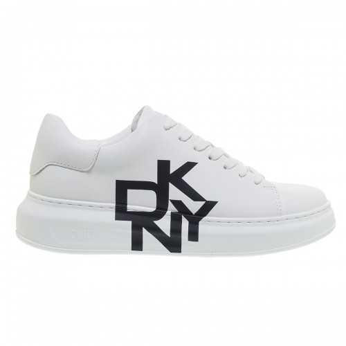 DKNY KEIRA LOW WHITE SNEAKERS 